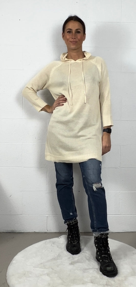 Larsa Hooded Sweater Dress